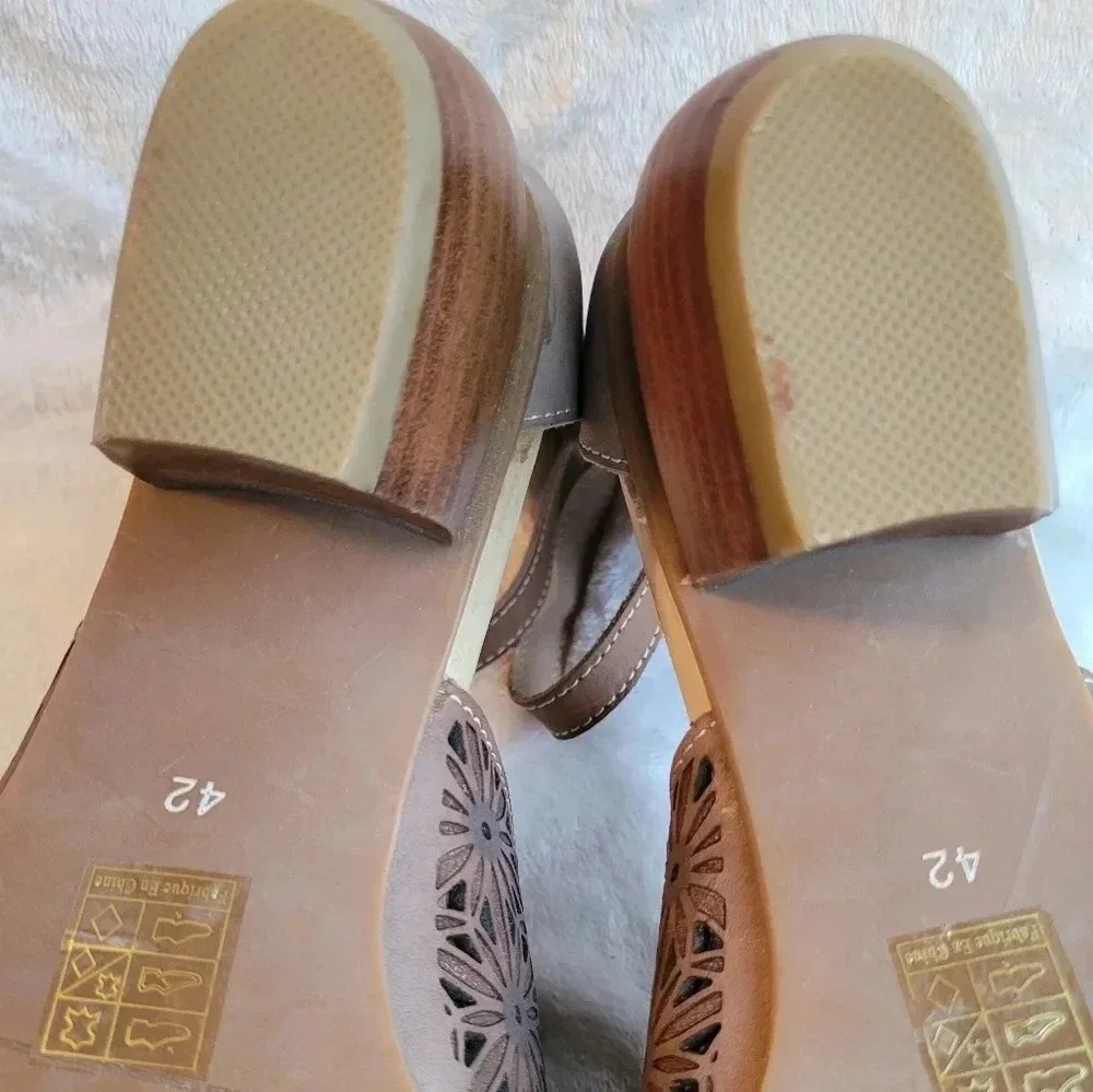 L'ARTISTE BY SPRING STEP Pauletta grey leather ankle BOHO Artsy shoes Sz 10 - Picture 10 of 12